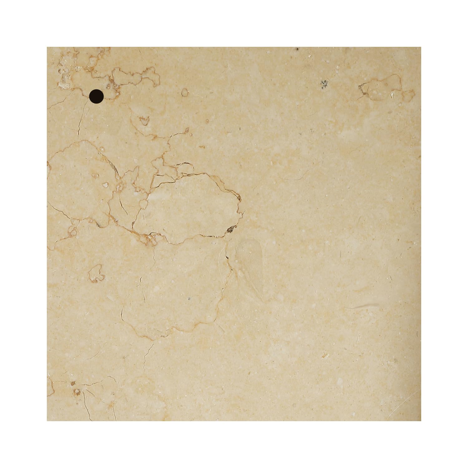 Cream Marble Stone Finish Sample by by Elegant Lighting – Various Materials, Cream Marble, Model ST-101