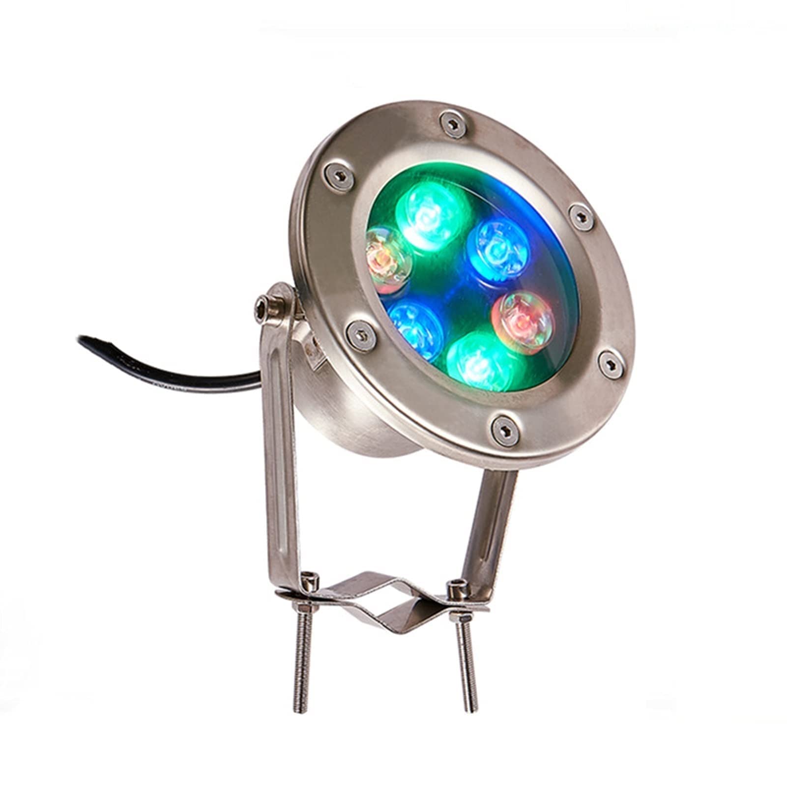 Zanurzalne światła LED - IP68 wodoodporny 12 V zewnętrzny reflektor do wody i fontann