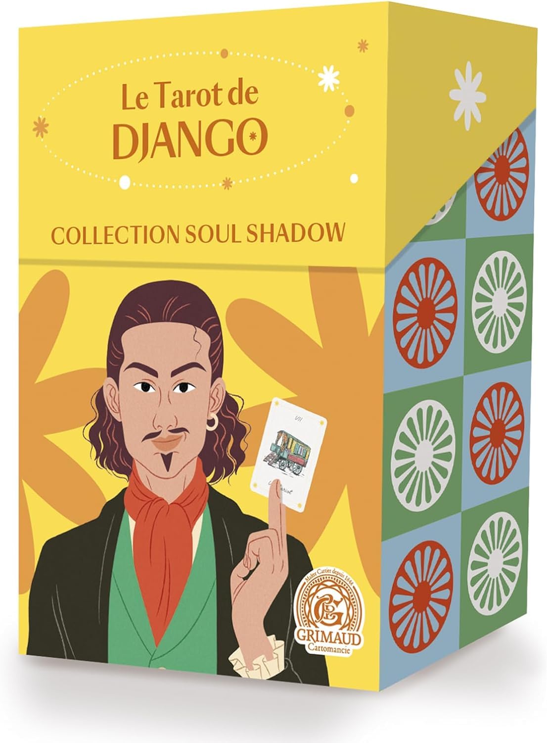 Tarot Facil Principiante Tarot De Django – Colección Soul Shadow 2 – 78 Cartas En Formato Póker Con Guía De Iniciación