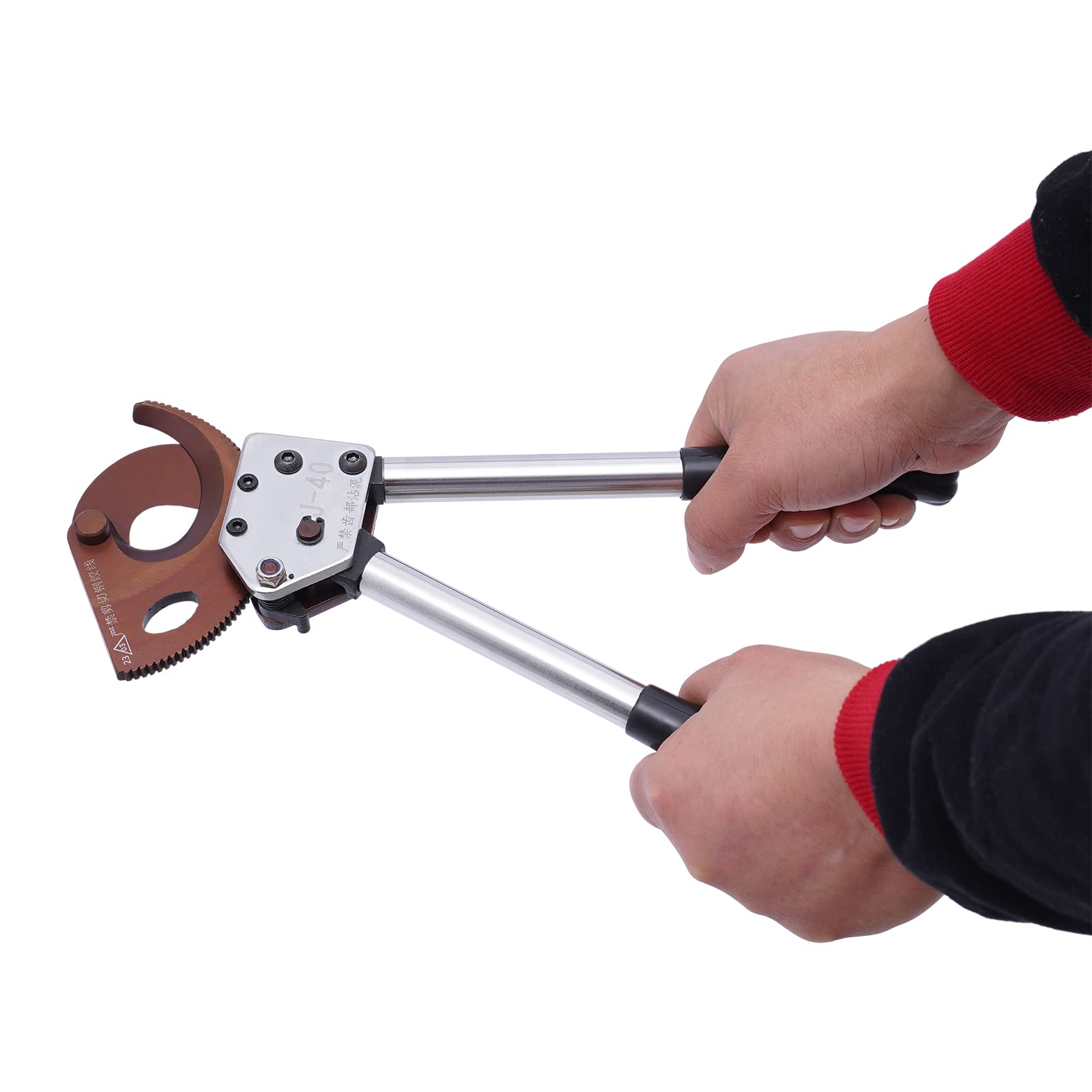 Tagliacavi Cesoie Cricchetto Cutter Cutter Cutter Cavo Tagliacavi Con Maniglia Pinza Cavo,Usato Per Il Taglio Di Cavi In Alluminio