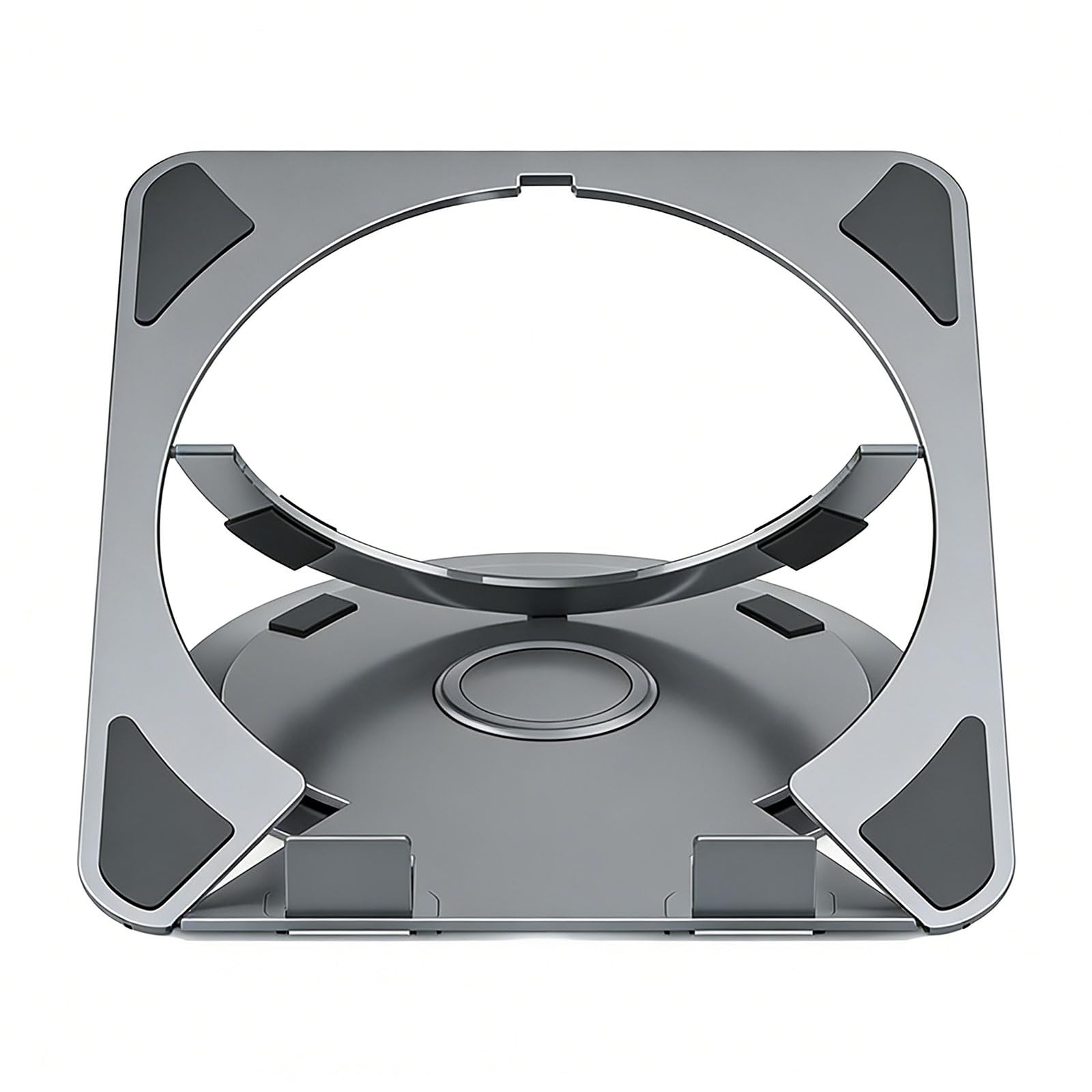 Supporto portatile in alluminio per notebook con design pieghevoli e funzione di raffreddamento Supporto per laptop con raffreddamento