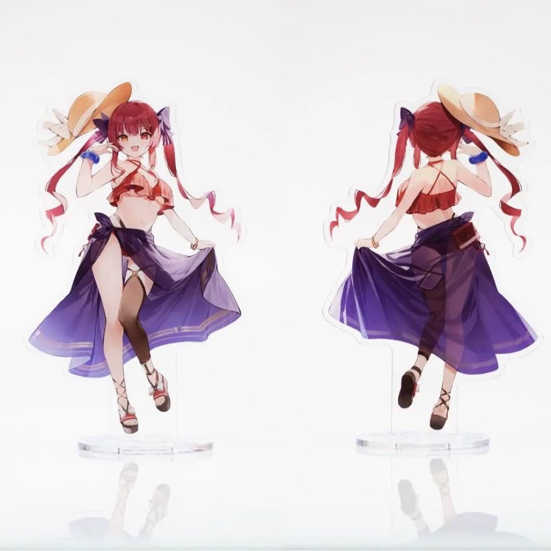 Amazon.co.jp: ホロ ライブ リバーシブルアクリルスタンド 水着 宝鐘