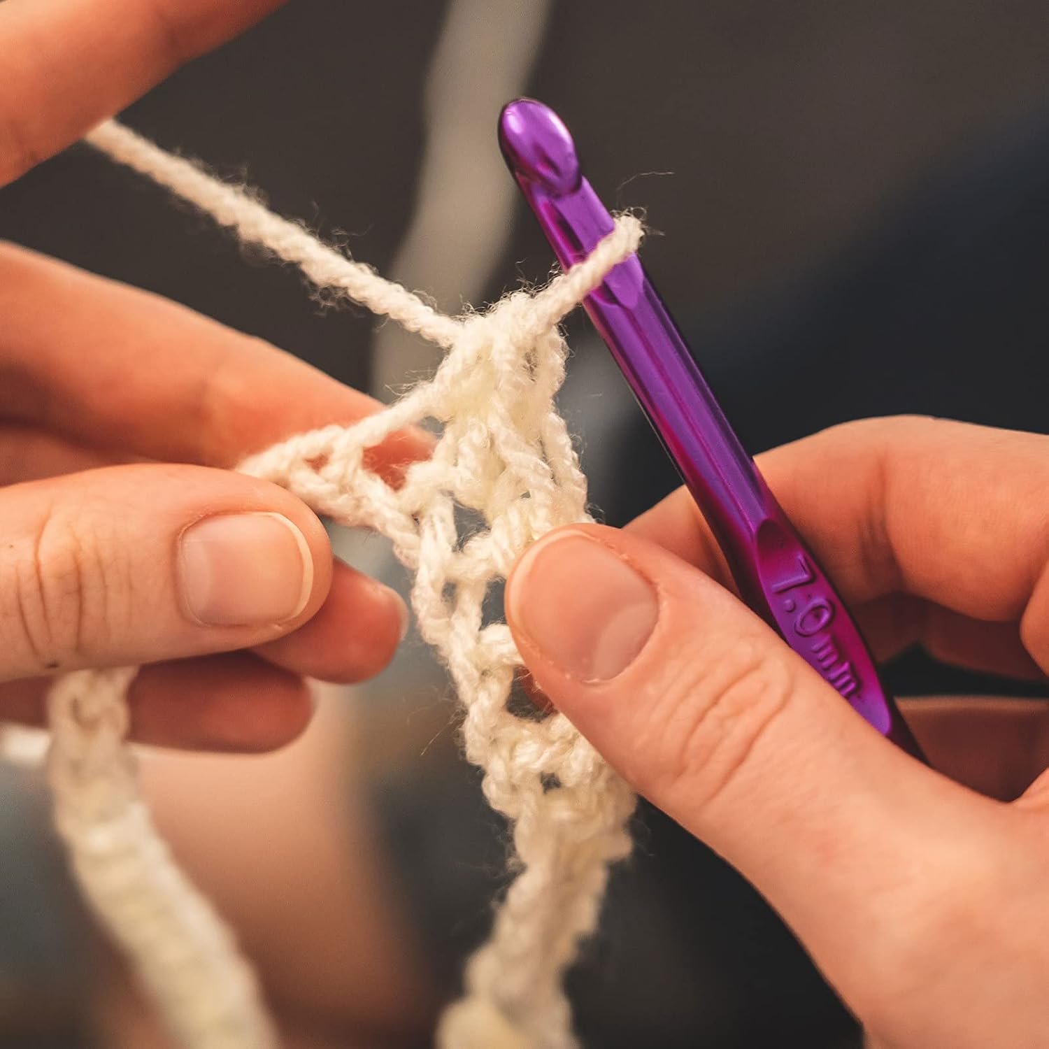 Crochet Hook Kit Beginner of DIY Knitting Hooks Xmas