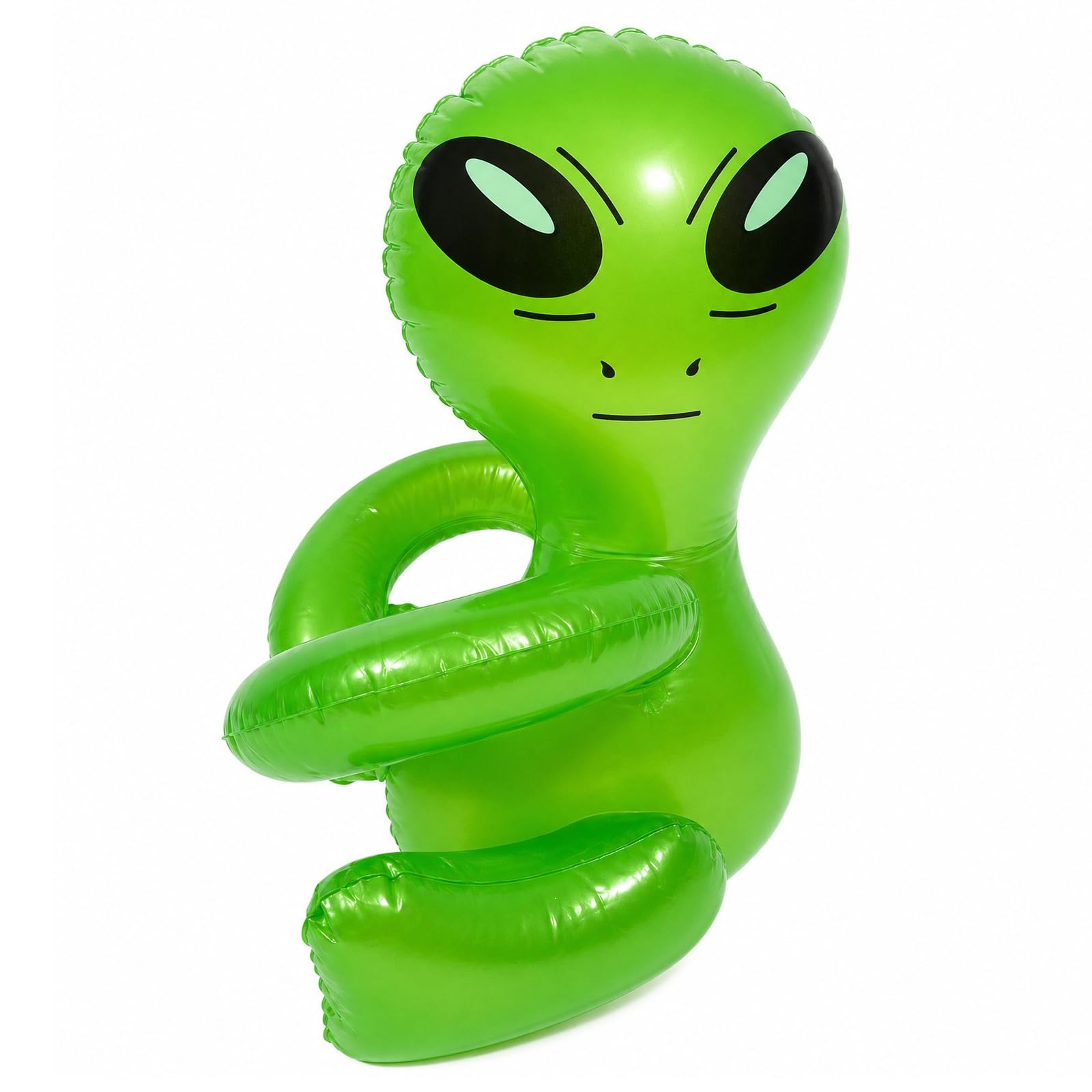 ZPLASK Inflatable Alien Seated Design,Shoulder Buddy, Halloween Decor