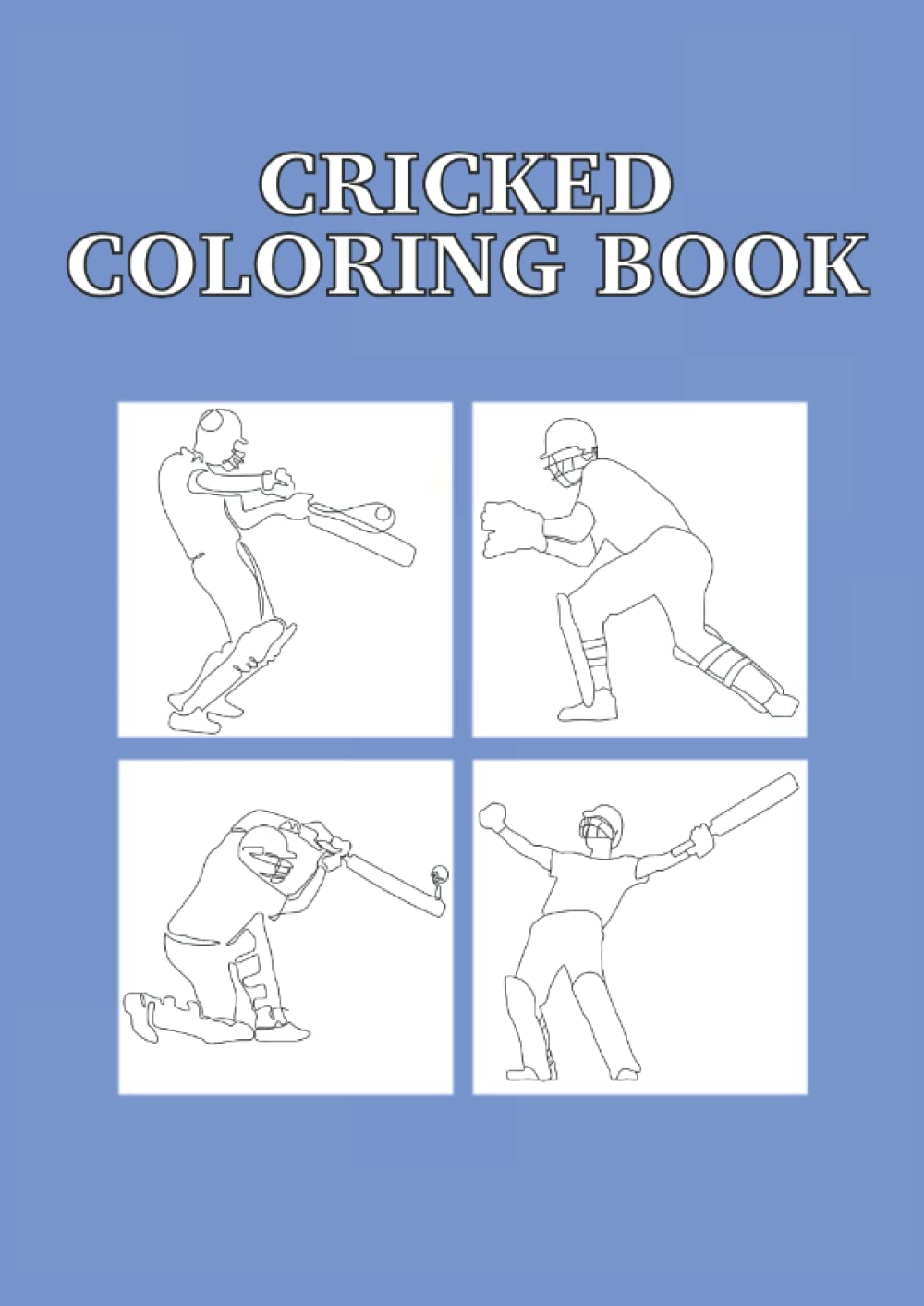 Pagina Da Colorare Di Cricket
