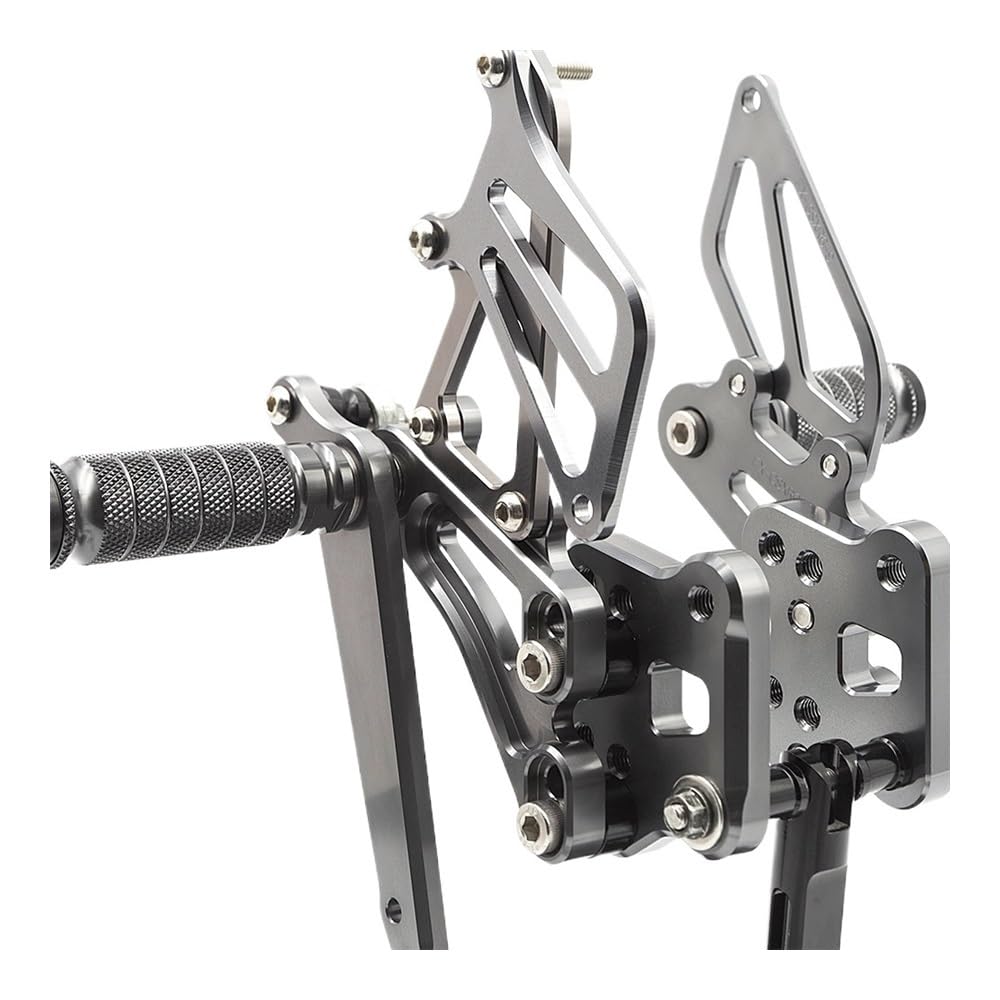 Motorcycle Footrest Pedal Quick Shifter Footrests Rearset Rear Set Footpeg For SUZUKI GSXR600/750 GSXR600 For GSXR 750 K6 K7 K8 K9 2006 2007 2008 2009 2010 (Color : 1