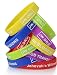 JW.org No Blood Medical Alert Flexible Silicone Wristband-10 pcs-Rainbow