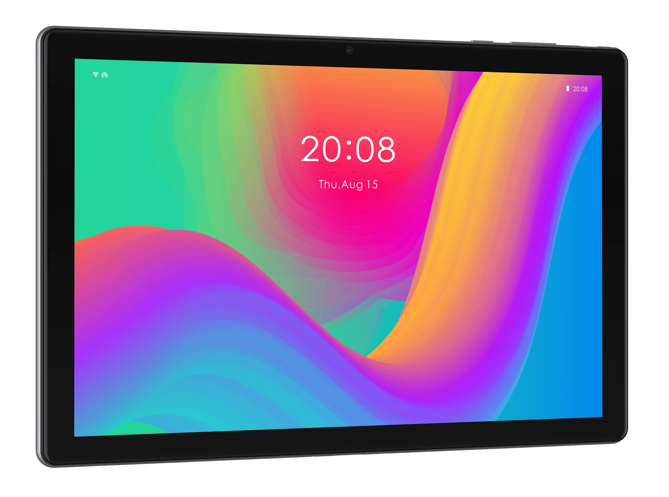 BRAVE 10 Inch Android Tablet, Octa Core 1.6Ghz Tablet, Dual 13MP+5MP Camera, 4GB RAM & 64GB ROM, 6000mAh Battery, Wifi & 4G, IPS Full FHD Display, Metal Case & Headset, Grey