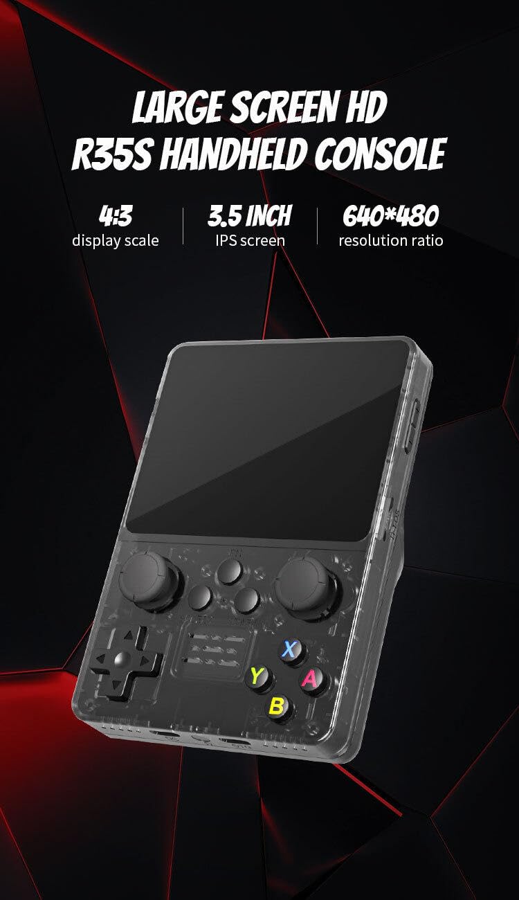 Amazon | R35S レトロアーケードゲームコンソール インストール済み 16