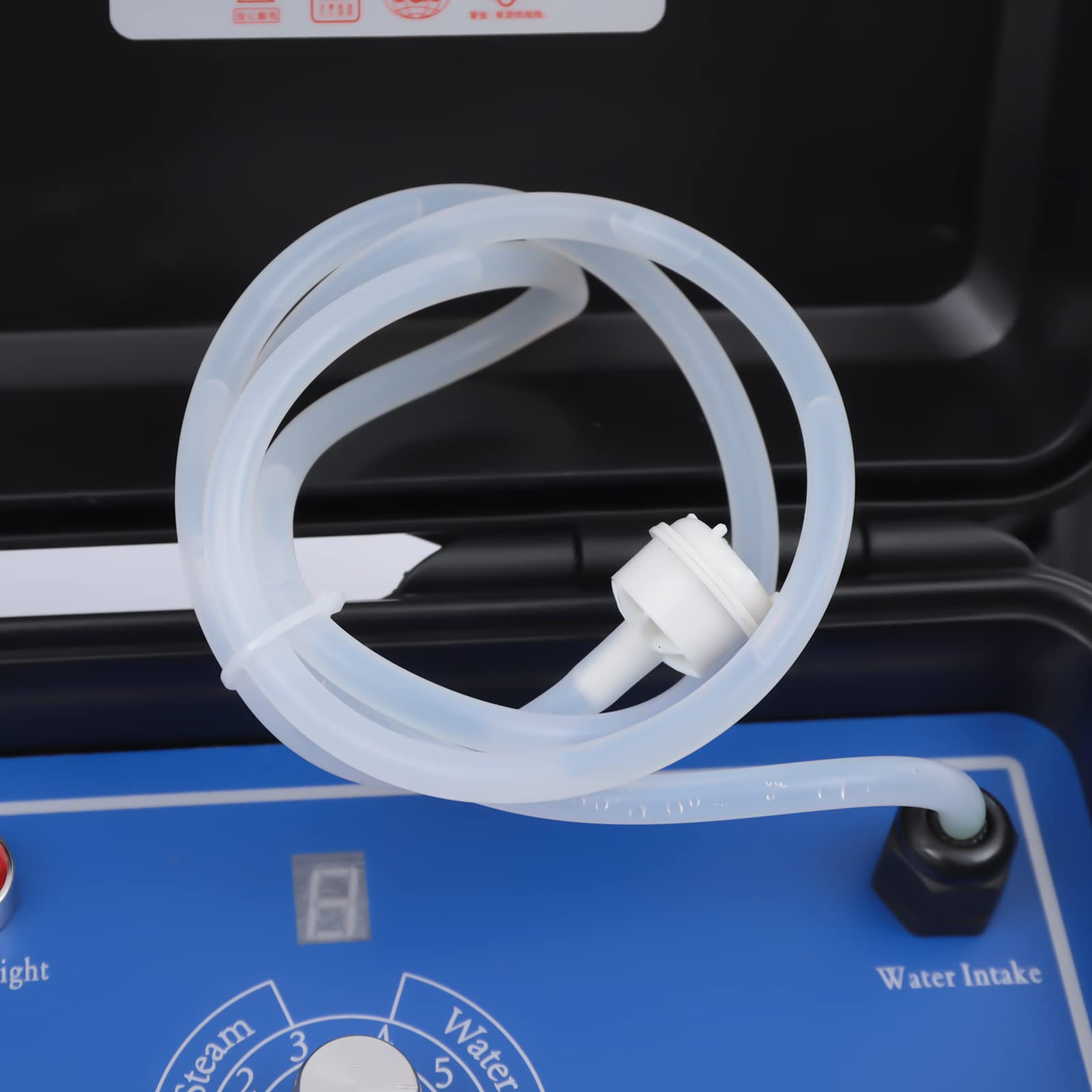 Steam Cleaner, Adjustable Steam Volume High Pressure Steam Cleaning Machine Three Cleaning Modes Commercial Steam Cleaning System Portable Steam Cleaner with Two Brush Heads for Kitchen or Car Grease