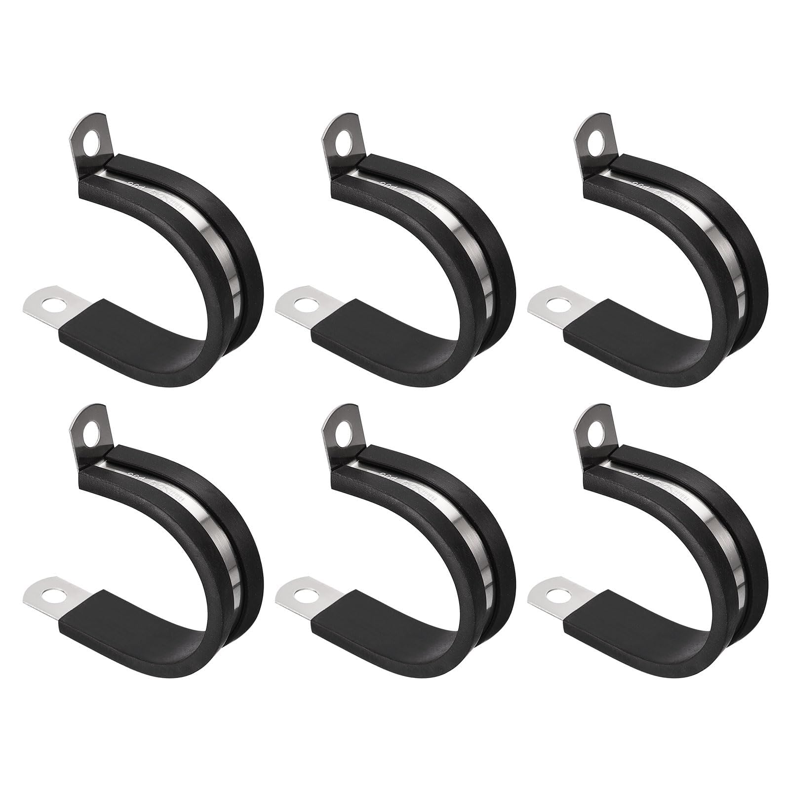 Unifizz 6Pcs 1-1/4 Inch(32mm) Cable Clamp