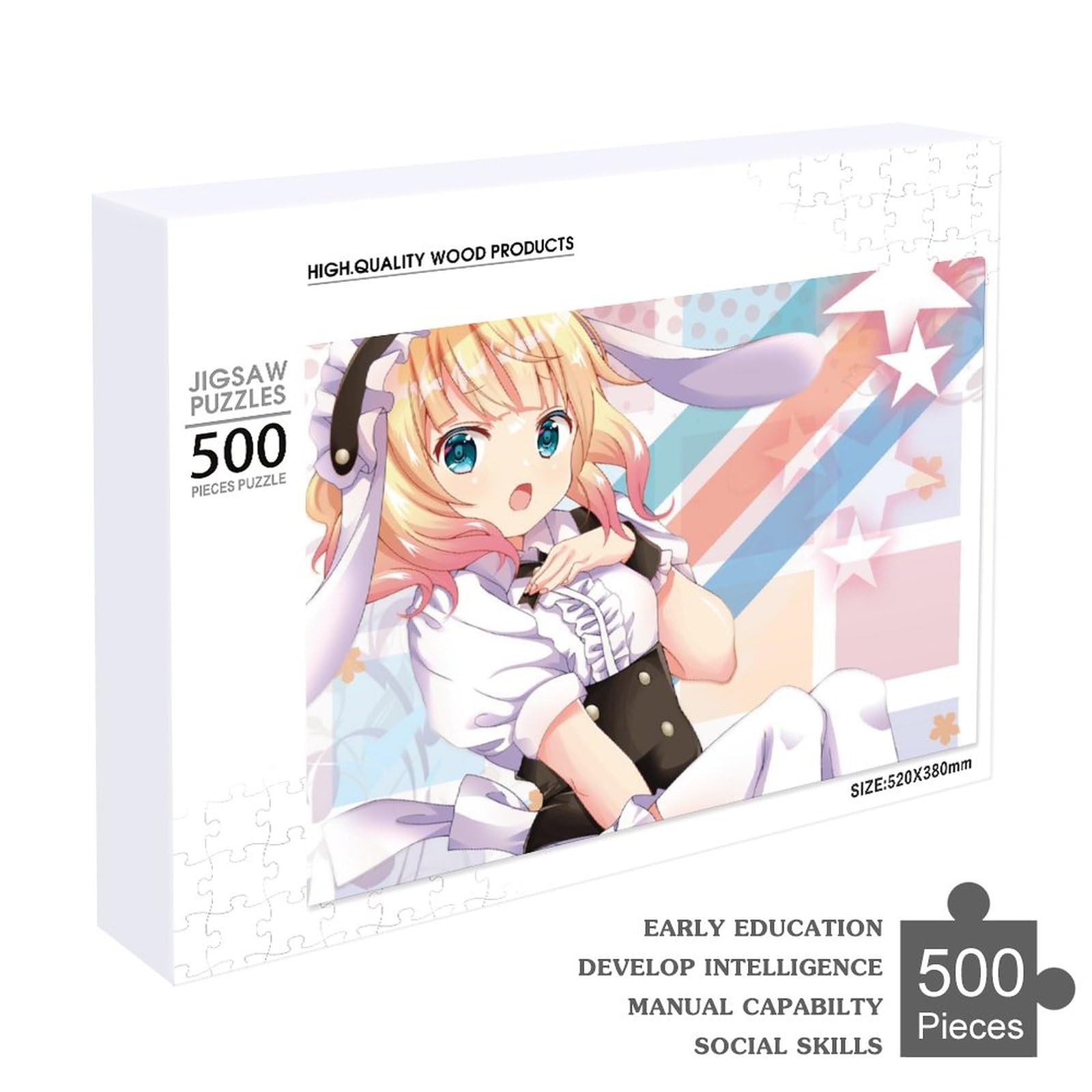 Amazon.co.jp: ジグソーパズル ごちうさ シャロちゃん 1000/500/300