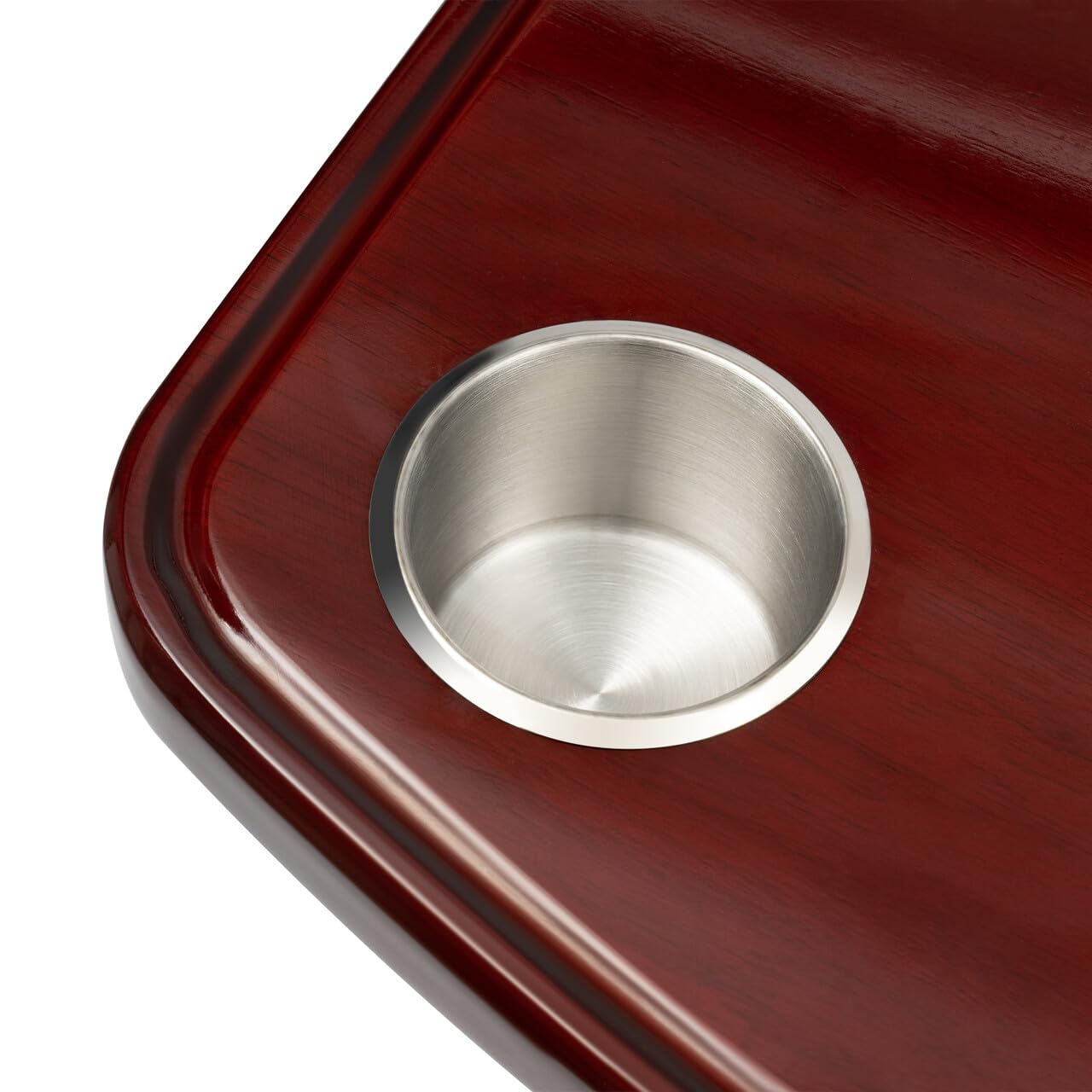Tavolo regolabile Pedestal con 4 scomparti per bicchieri, tavolo per roulotte, camper, barca, yacht, telescopico, regolabile in altezza, gambe da tavolo telescopiche, 600 x 380 mm