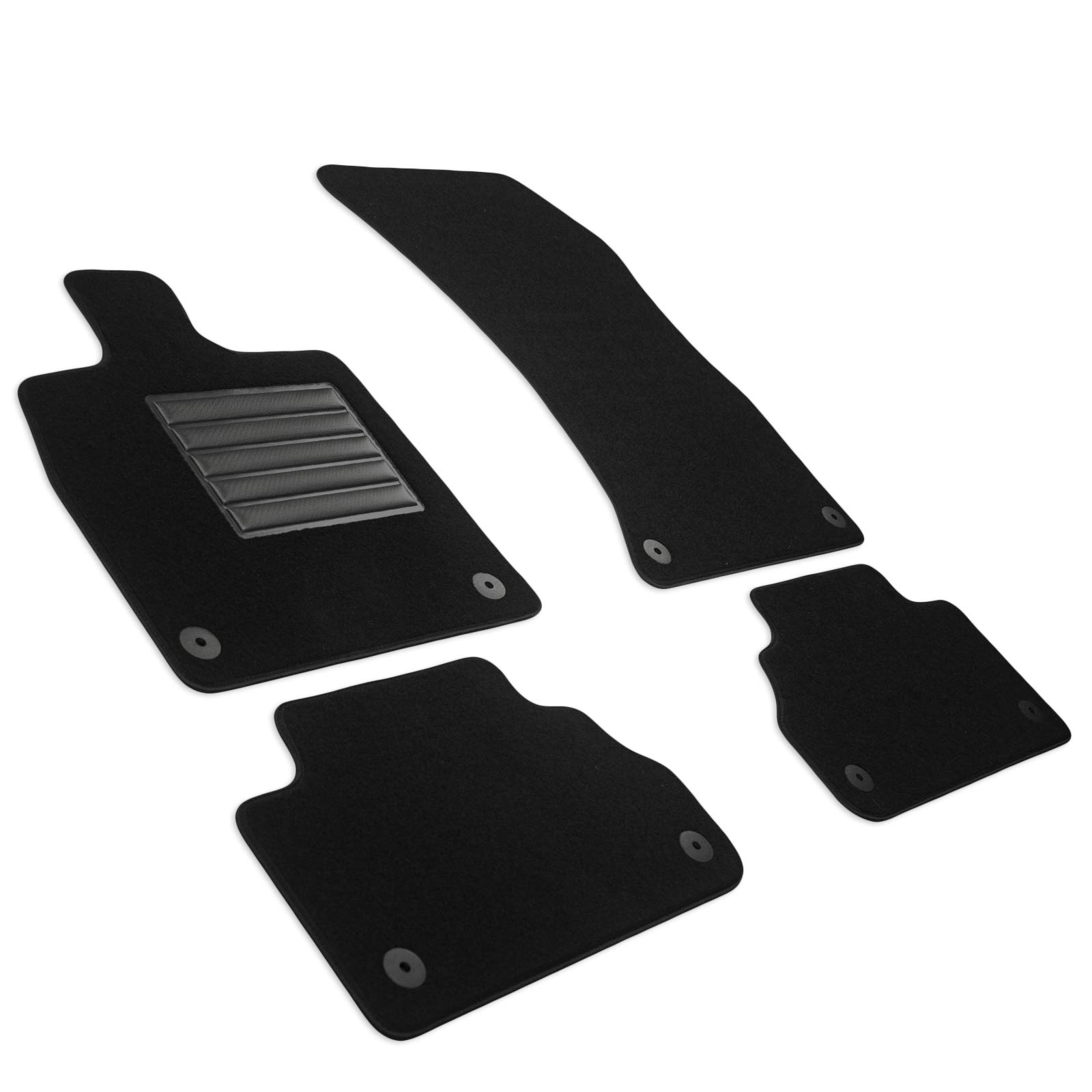 MDM SP-7236 Floor Mats Velour Car Mats, Q5 II (FY) 01.2017