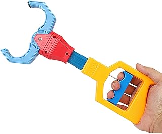 Robot Hand Grasping Toy, Hand Grabber Reacher Tool Kid Pickup Claw Grabber Arm Extension Trash Picker Mechanical Handy Assist Reaching Aids Intelligence Educational Toy for Children Boys Girls