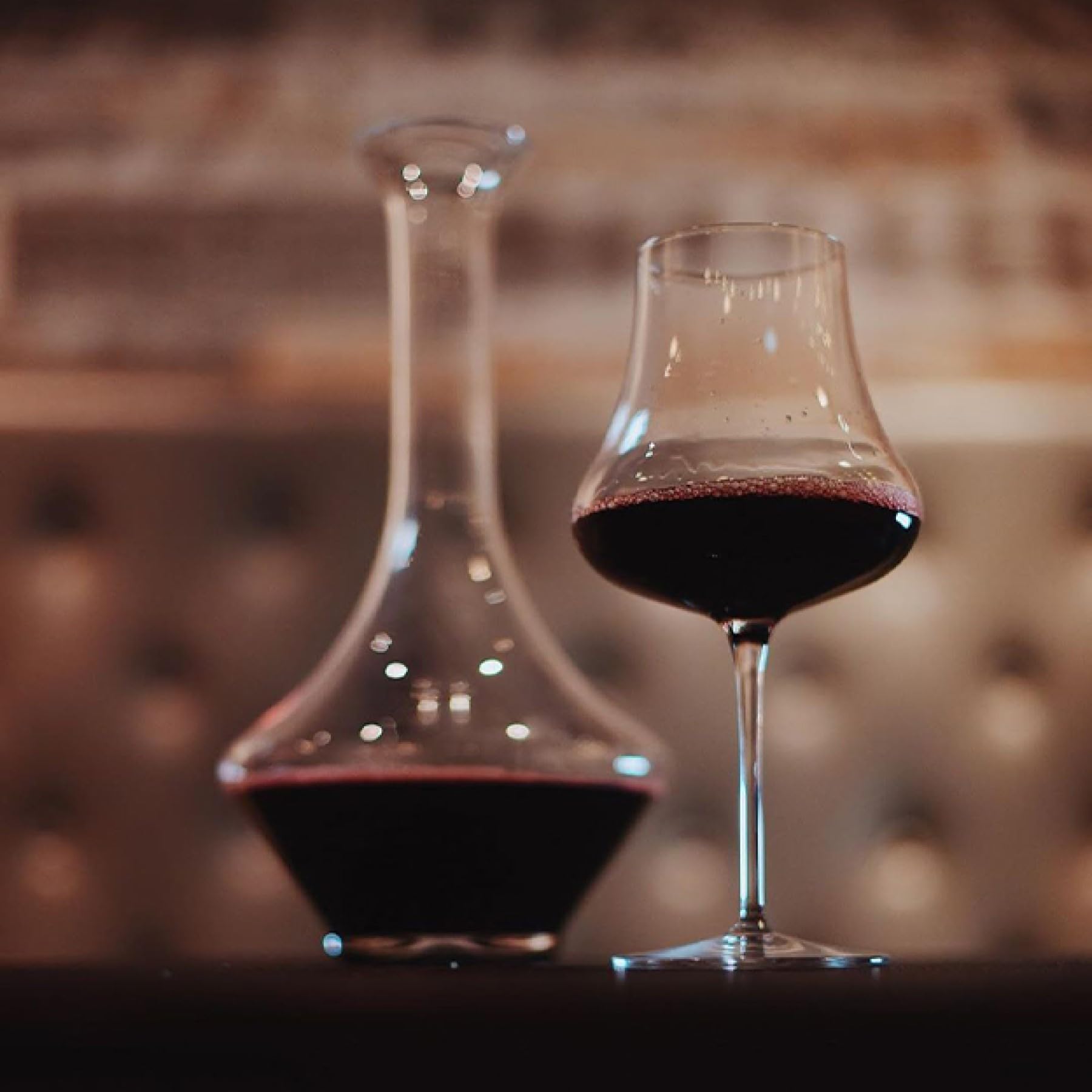 Luigi Bormioli 12502/01 Tentazioni Copas de vino tinto Merlot de 19.25 onzas, transparentes