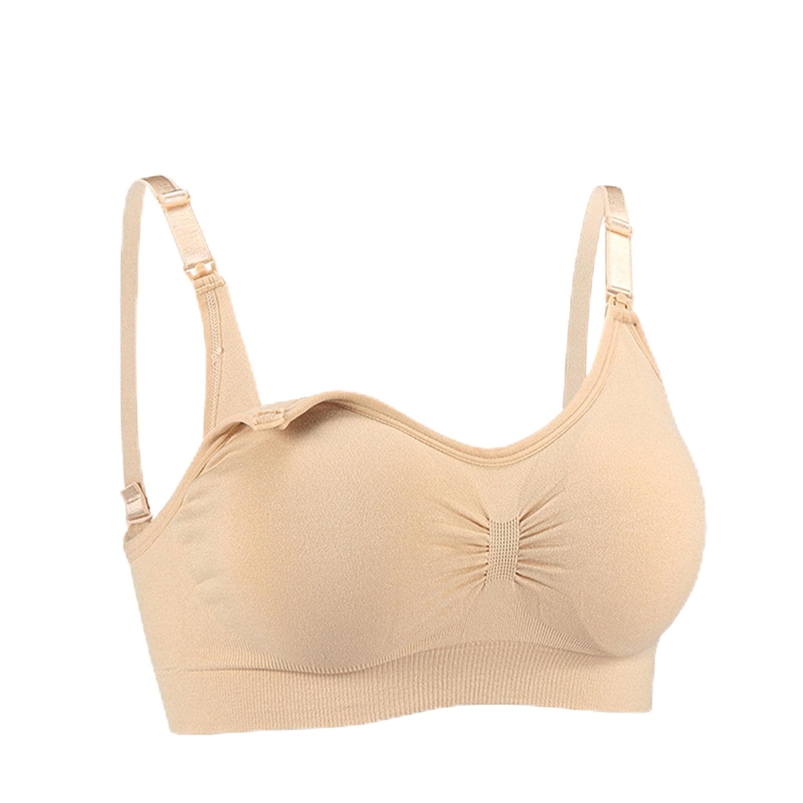 snappsy Women Nursing Bra Breastfeeding Bra Comfortable Baby Feeding Pregnancy Bra M-picture-1