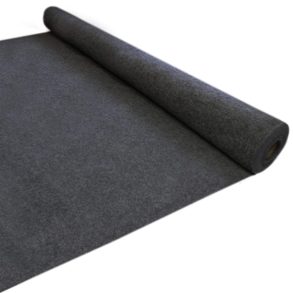 Camper Van Lining Carpet Anthracite 4 Way Super Stretch 2m Wide 5.5m Long 11m2 Coverage Car Motorhome Vehicle Interior Campervan Conversion Kit Polypropylene Trim Bleachable Fits any Make or Model