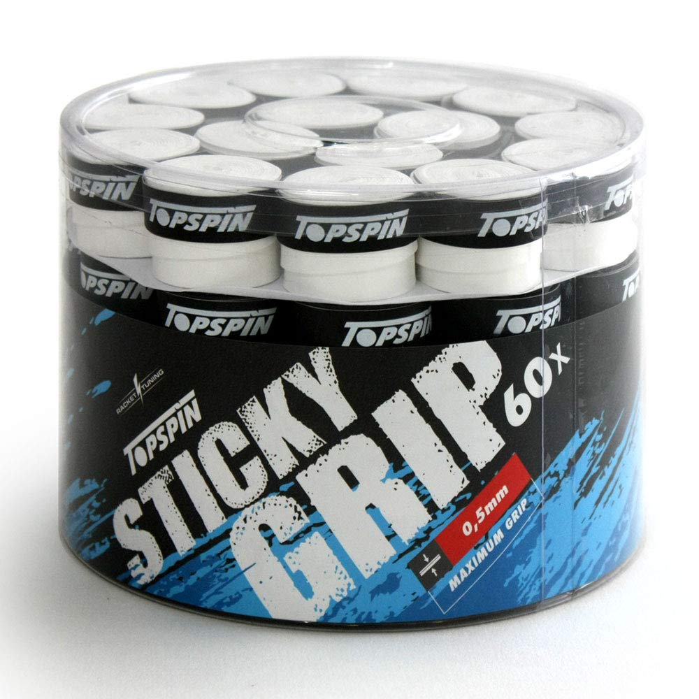 Topspin Sticky Grip 60er 0,5mm - Overgrip Griffband für Tennisschläger