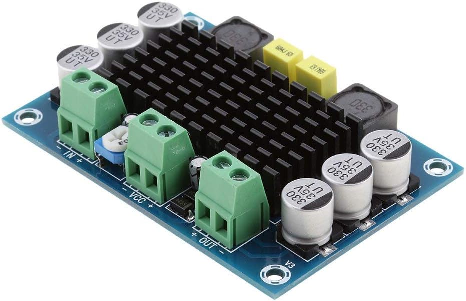 ARCELI 100W TPA3116D2 Single Channel Digital Power Audio Amplifier Board, Model 00138, 12-26V, ABS Plastic, Surface Mount, 100dB Noise to Signal Ratio