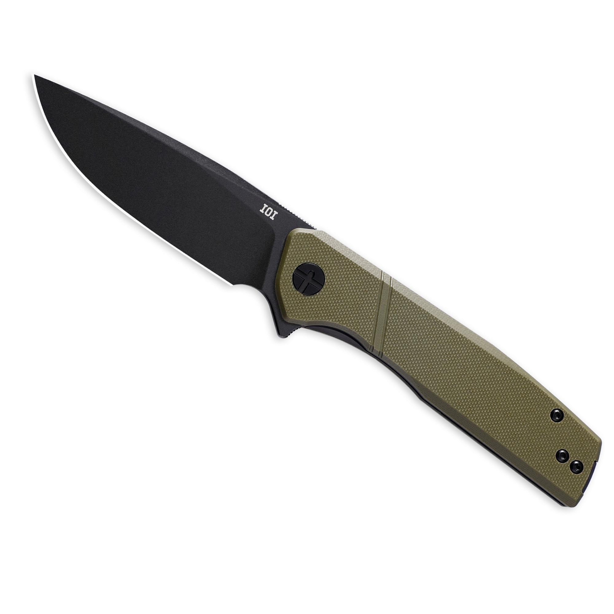 IOI Task Force I51584 Tactical Pocket Knife 14C28N Green G10