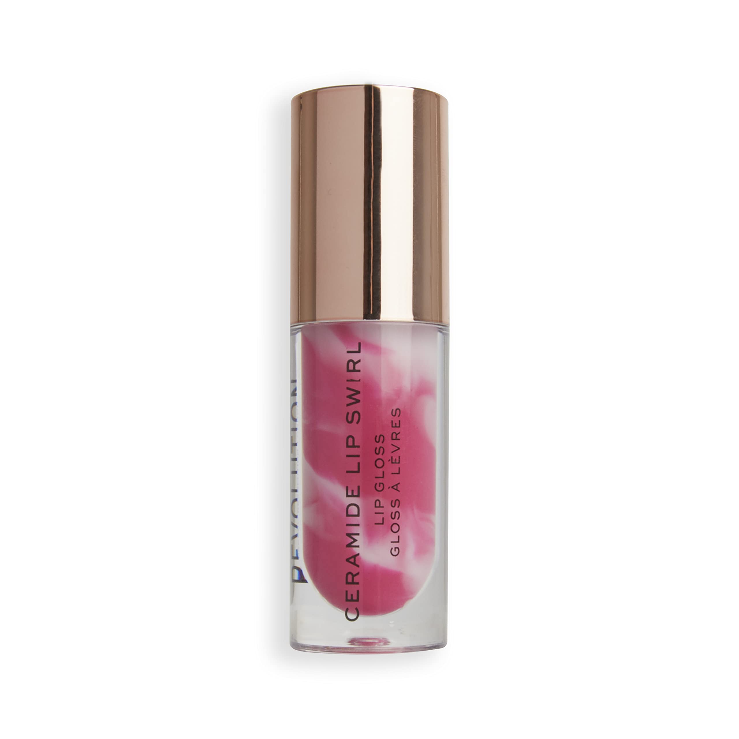 Revolution Swirl Ceramide Lip Gloss Berry Pink