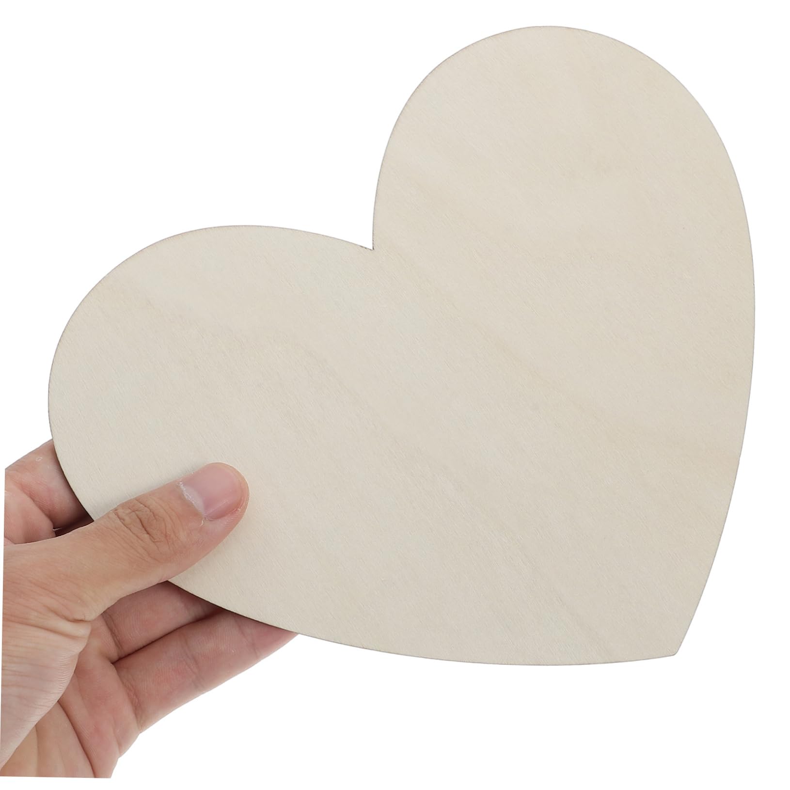 Tofficu Cuori Di Legno Grezzi Artigianali Set Da 30 Pezzi Grandi Cuori Di Legno Per Decorazioni E Occasioni Speciali