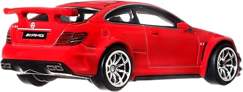 Miniatura 6 de Hot Wheels Mercedes-Benz C63 AMG Coupé Black Series, Premium 1:64 Escala 1:64
