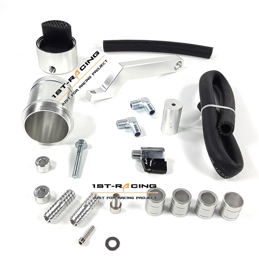 Oil Catch Can For Dodge Ram Billet Can 5.7L HEMI Fits 5.7L 1500 2500 3500 From 2009-2018