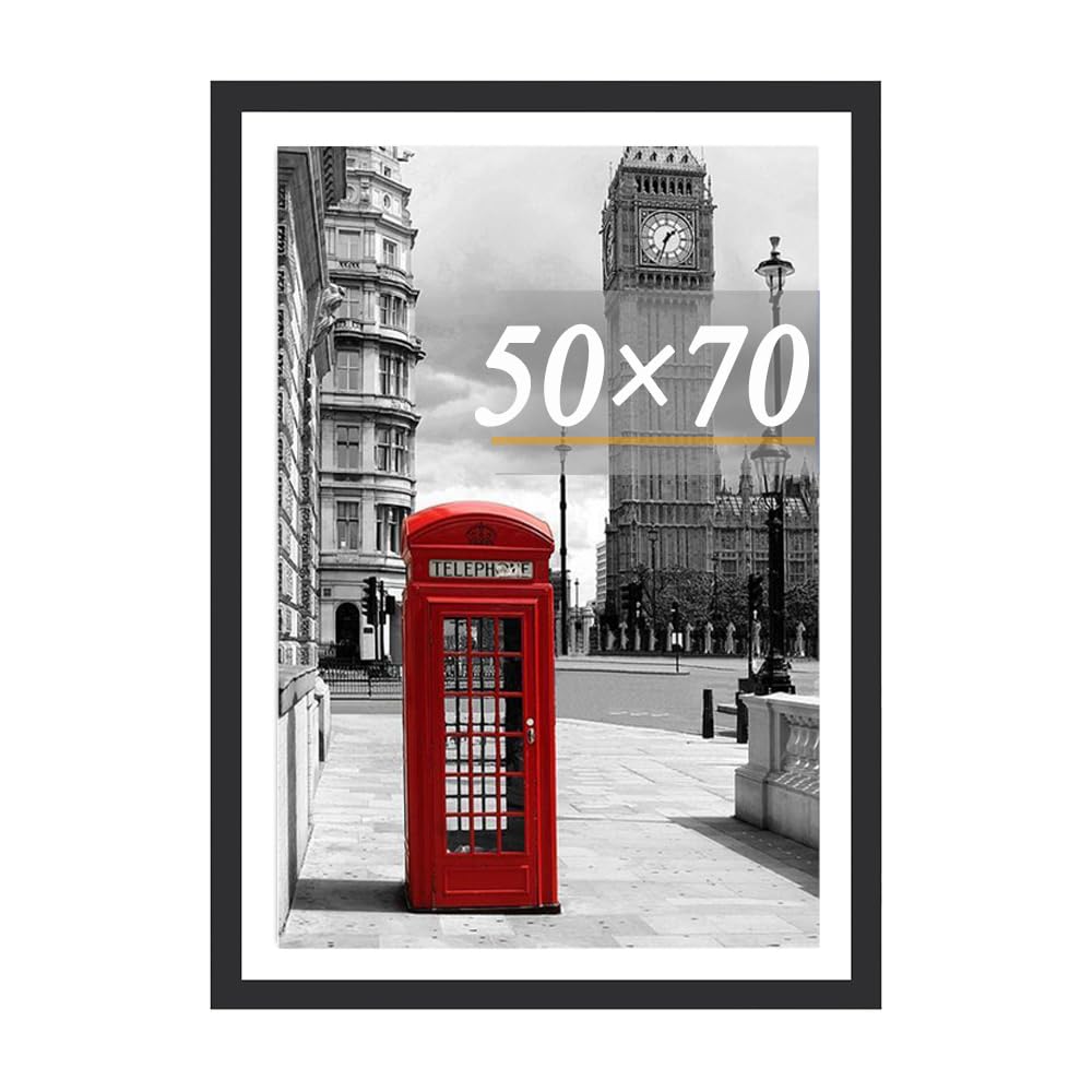 Scholar Tree 50x70cm Frame, Black 50x70 Picture Frames, Wall Hanging Photo Frame