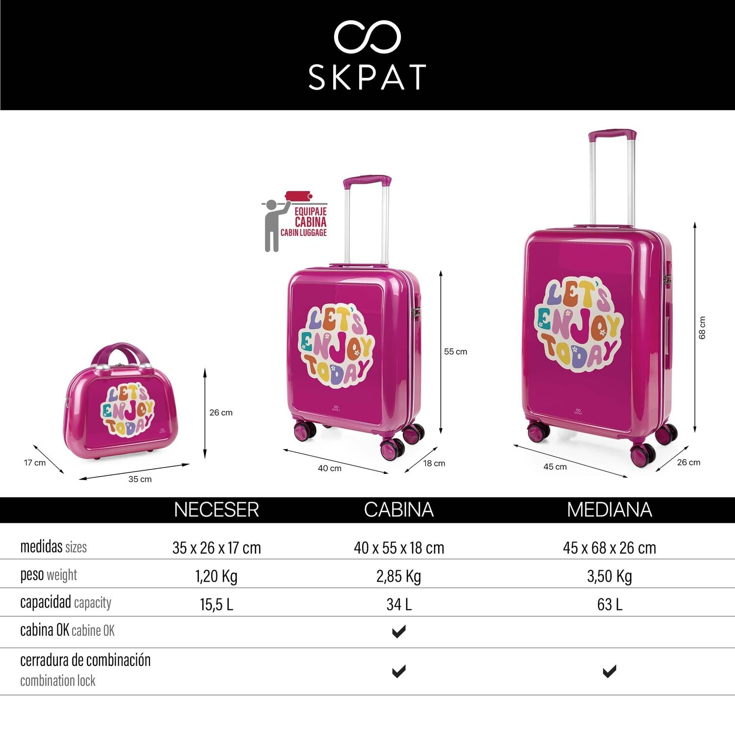 Kosmetikkoffer Hartschale Groß, Beautycase Damen, Trolley & Handgepäck Koff