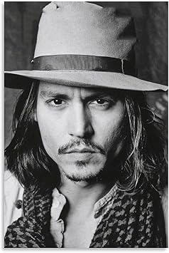 Amazon Johnny Depp ジョニーデップ有名なハンサムな男性スターアート写真ポスターモノクロ4 部屋飾り キャンバスウォールアート 印刷 ポスター 版画 壁飾り 壁の絵 壁掛け ホームアートワーク24x36inch 60x90cm ウォールステッカー オンライン通販 Amazon Johnny Depp ジョニーデップ有名なハンサムな男性スターアート写真ポスターモノクロ4 部屋飾り キャンバスウォールアート 印刷 ポスター 版画 壁飾り 壁の絵 壁掛け ホームアートワーク24x36inch 60x90cm ウォールステッカー オンライン通販