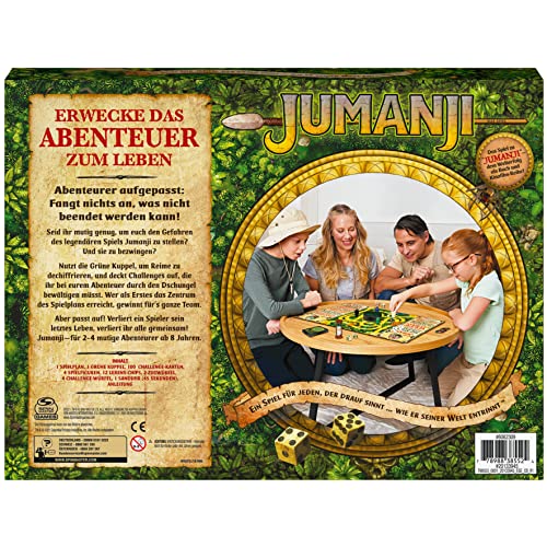 Jumanji de Spin Master Games - Juego Cooperativo para 2-4 jugadores a partir de 8 años miniatura 6