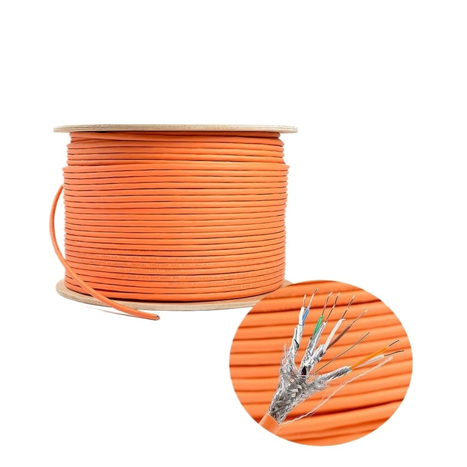 CÂBLE LAN CAT7 SFTP Haute Vitesse blindé 10 Gigabit 305M/ROLL Fil Ethernet en cuivre adapté à l'utilisation de ce câble comme câble d'installation dans Votre Maison
