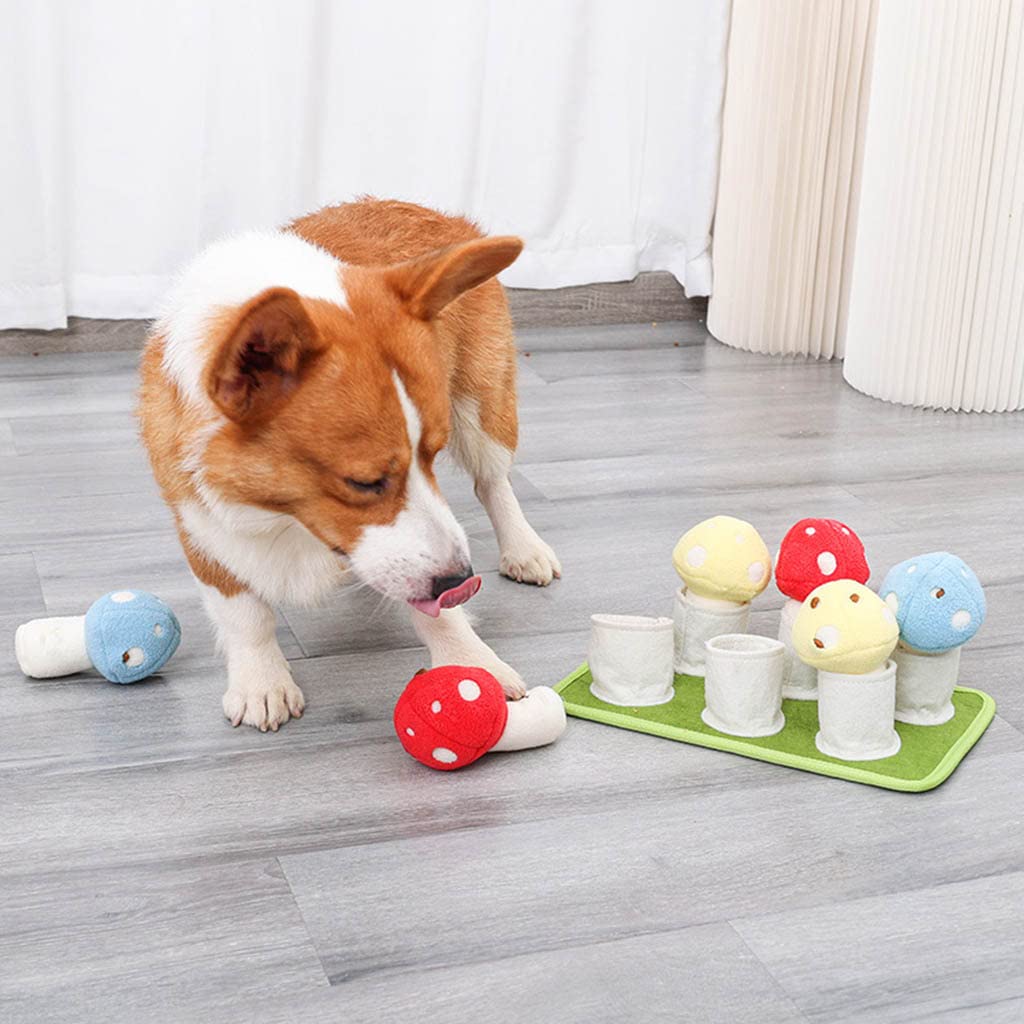 Cane Snuffle Mat Pet Puzzle Giocattoli Durevole Interattivo Mat Dog Arricchimento Giocattoli Pet