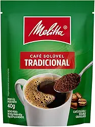 Café Solúvel Granulado Tradicional Melitta Sachê 40g