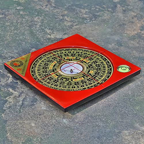 Brújula Feng Shui Profesional Madera 4.3 pulg miniatura 5