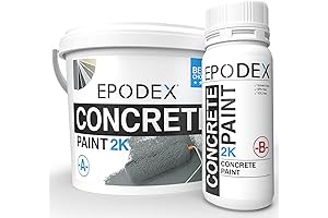 EPODEX® 2K Concrete Paint Epoxy Perfect for Basement Floors