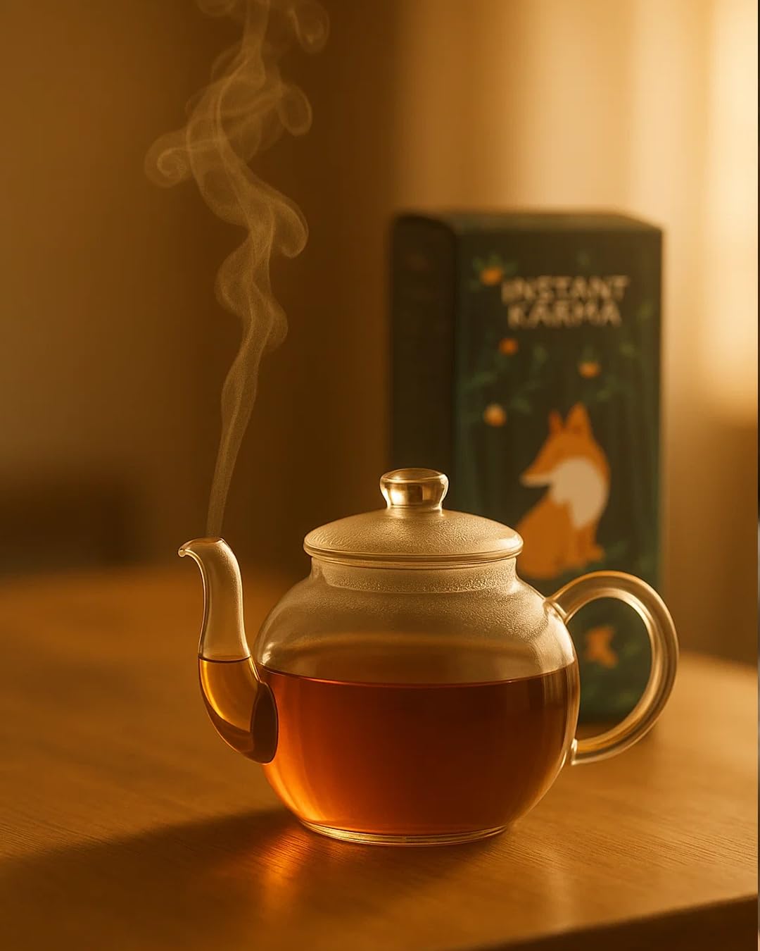 Instant Karma | Cinnamon Orange Instant Tea | All Natural, Caffeine-Free, No Added Sugar | Herbal Wellness Tea 20 Sachets (Cinnamon Orange) - Image 4