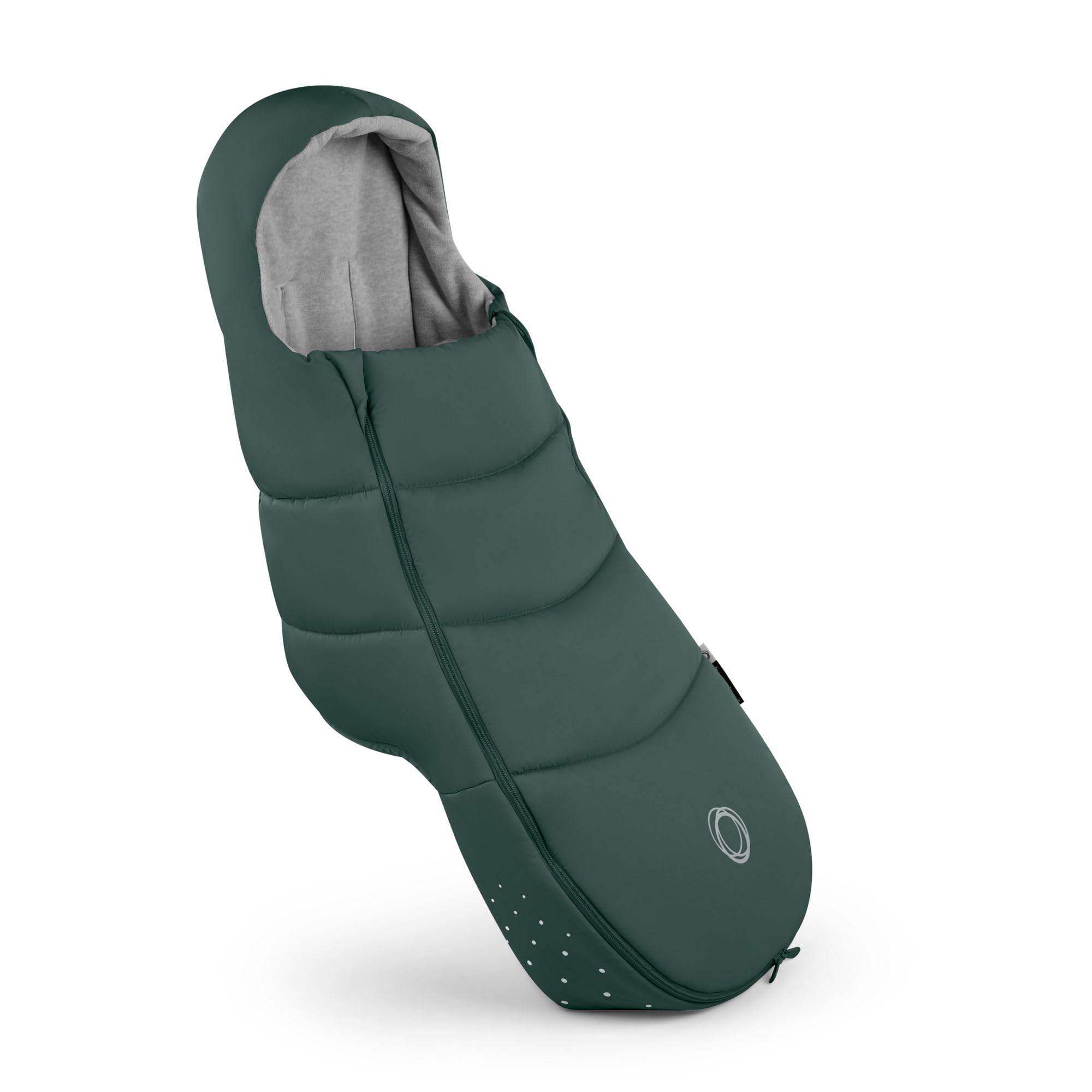 Bugaboo Ganzjahres Fußsack, unverzichtbares Kinderwagen-Zubehör für Jede Jahreszeit, wasserdichter und atmungsaktiver Fußwärmer, Fern Green