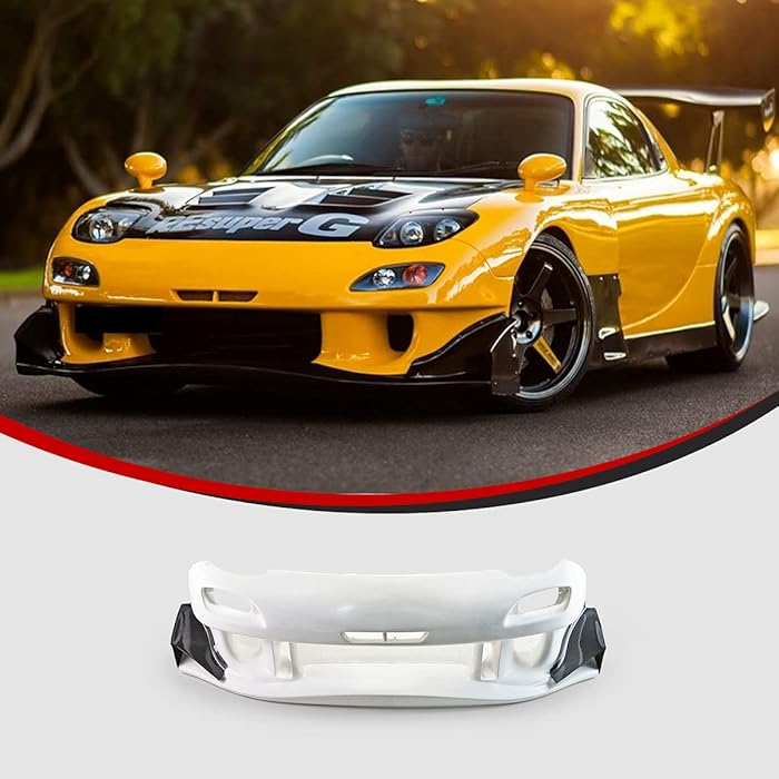 Buy For MAZDA RX7 RX7 FD3S FD REGT Front Bumper FRP Modified Tuned