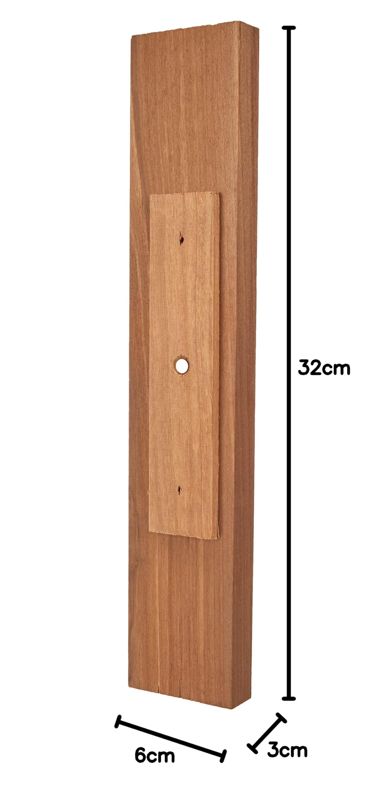 eliga Clessidra in legno termico con sabbia bianca