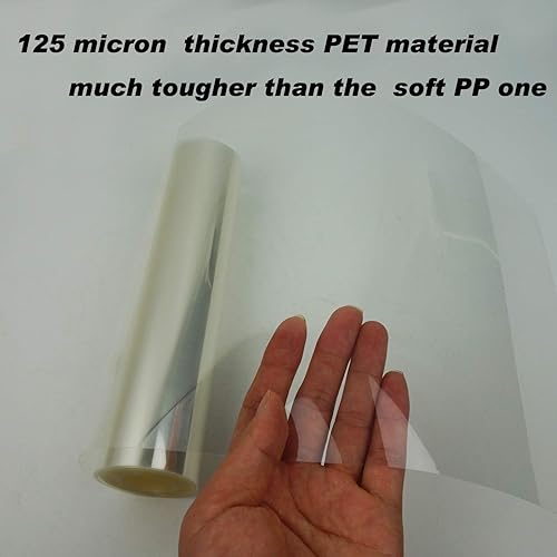 Miniatura 10 de Collares para tartas de 3.15 x 394 pulgadas, rollos de acetato transparente de 125 micrones de grosor, hojas de acetato transparente, collar de