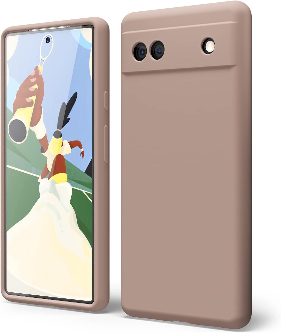 Google Pixel 6a Liquid Silicone Case - Foto 6