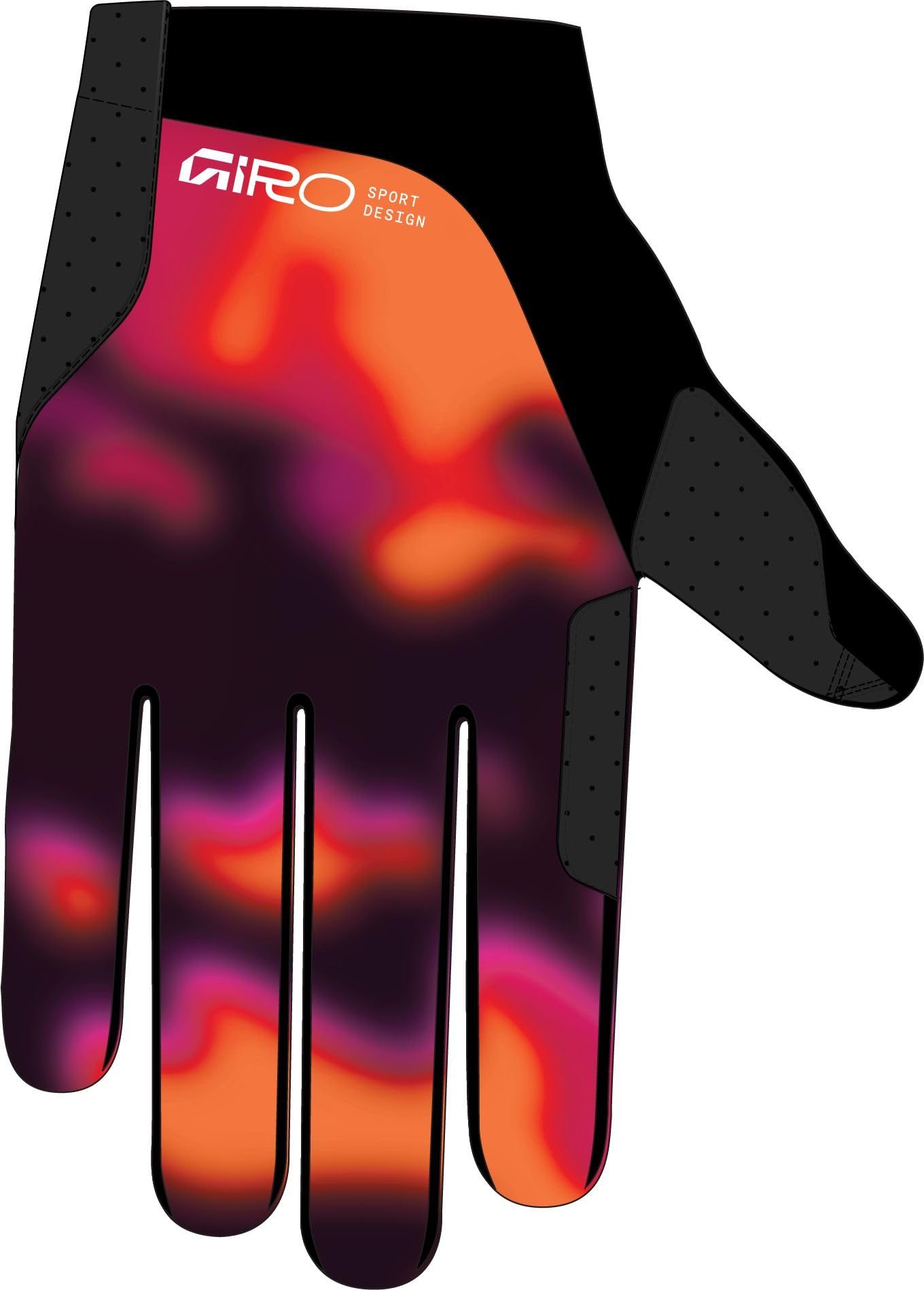 Giro - Trixter Guantes - Adulto Hombre - guantes MTB, guantes de ciclismo, guantes de montaña, guantes trail, Naranja vivo , M