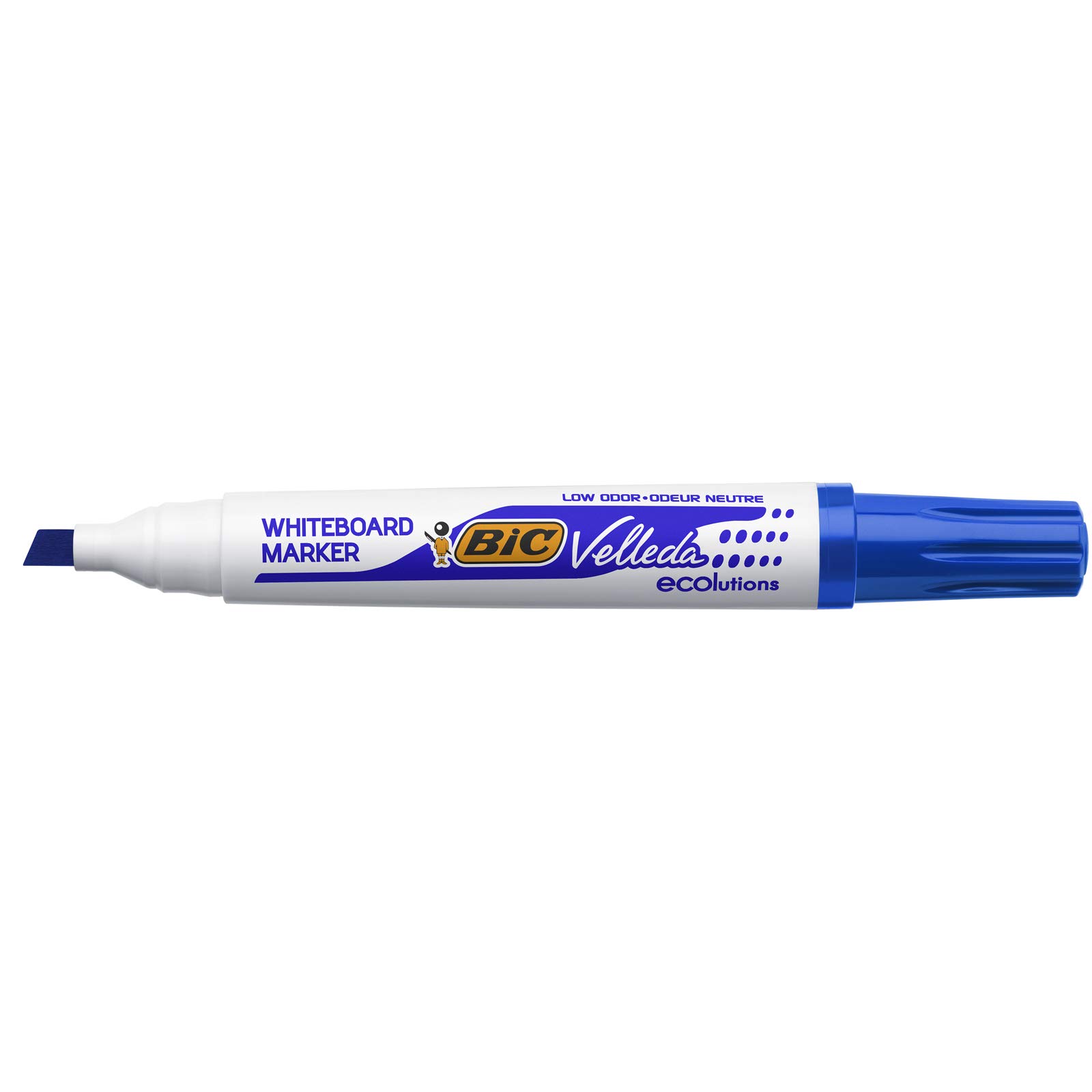 BIC VELLEDA 1751 - Marqueur effaçable - pointe biseau - bleu Pas Cher | Bureau Vallée BIC VELLEDA 1751 - Marqueur effaçable - pointe biseau - bleu Pas Cher | Bureau Vallée