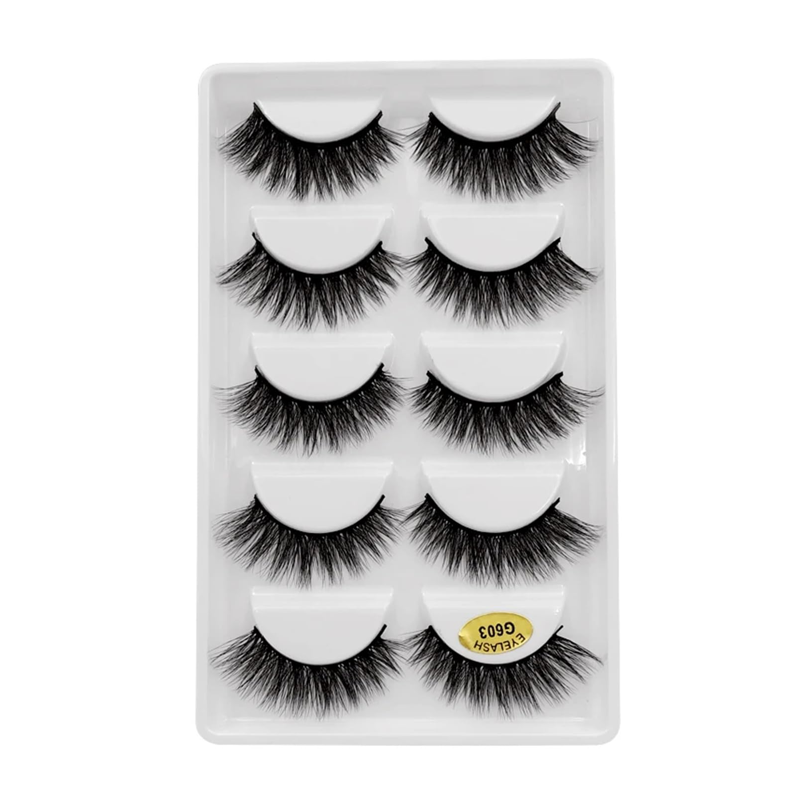 UAMOU 2-50 Boxes Eyelashes faux mink lashes natural 3d mink eyelashes volume false lashes in bulk cilios Cheerfully