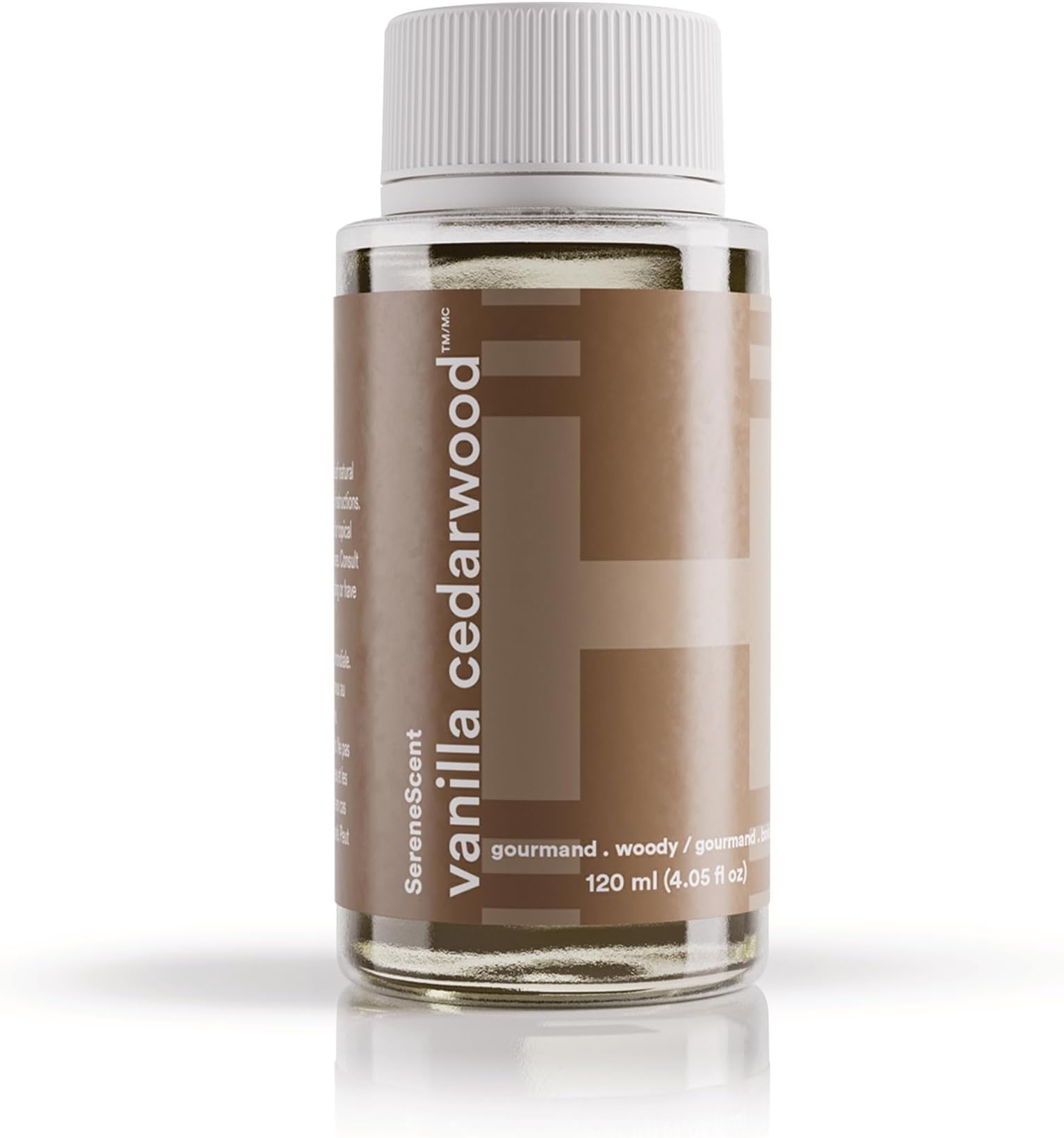 SereneScent Waterless Diffuser Oil, Vanilla Cedarwood 120ml