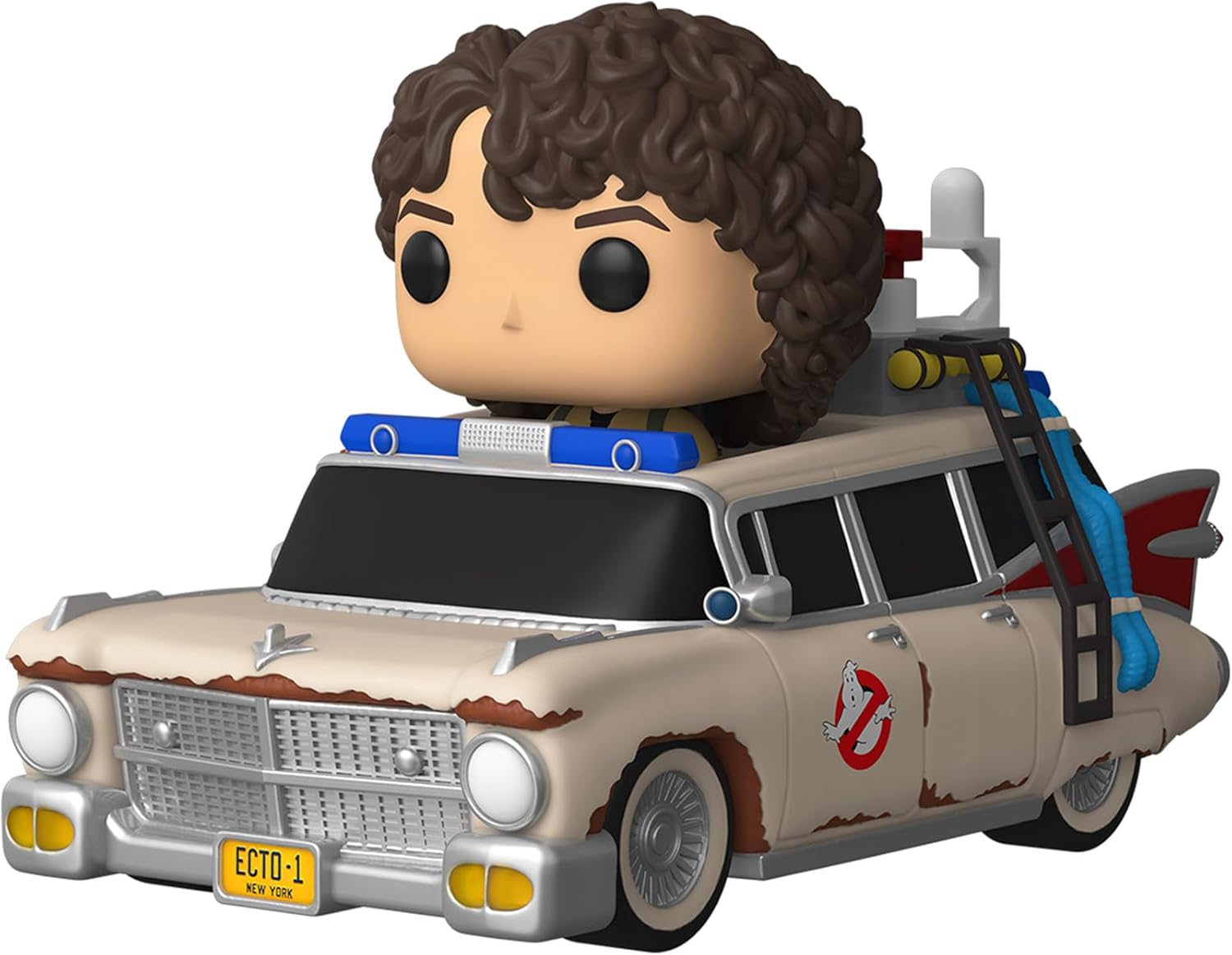 Funko POP Ride Super Deluxe Movies: Ghostbusters Afterlife - Ecto 1 with Trevor, Multicolor, Standard, (47679)