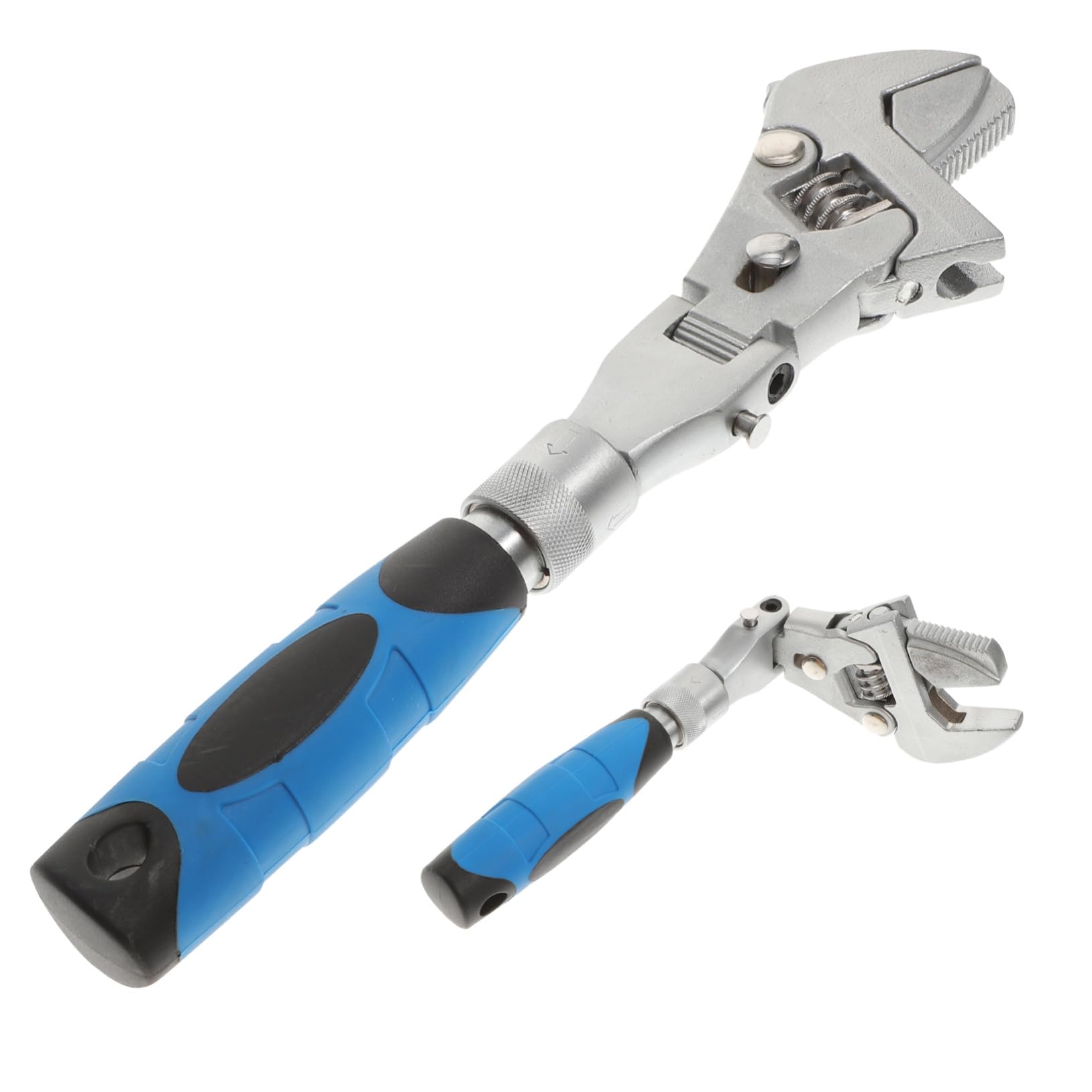 DOITOOL Llave de Trinquete Multifuncional Plegable Mango Giratorio 180 Grados, Acero Cromo-molibdeno Resistente y Diseño Telescópico para Mantenimiento Mecánico y Automotriz